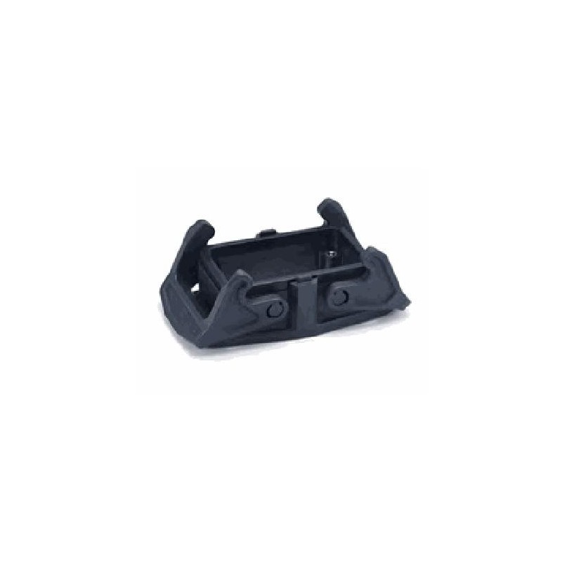 Embase encastrée 10B, Polyamide, Polyamide, IP65, Sortie basse